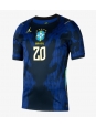 Moške Nogometnih dresov Brazilija Lucas Paqueta #20 Gostujoči SP 2026 Kratki rokavi